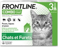 Frontline Combo Pipeta antiparasitária para gato