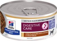 HILL'S Prescription Diet I/D Digestive Low Fat stoofpotje voor kleine honden