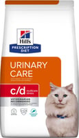 HILL'S Prescription Diet Feline C/D Urinary Stress Multicare Adult mir Fisch für Katzen