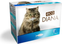 ECO DIANA 12 Frischebeutel für Katzen - Verschiedene Geschmacksrichtungen