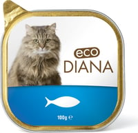 ECO DIANA Nassfutter in Terrinen für Katzen - verschiede Geschmacksrichtungen