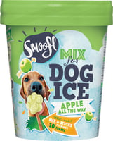 Smoofl Mix für Eiscreme für erwachsene Hunde - Apfel