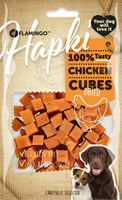 Snack per cani HAPKI Cubetti di pollo - Senza zuccheri e senza glutine