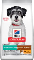 Hill's Science Plan PERFECT WEIGHT & ACTIVE MOBILITY mit Huhn für kleine ausgewachsene Hunde
