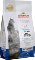 ALMO NATURE HFC Longevity Sterilised Lubina y Dorada para gatos esterilizados