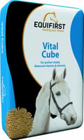 Equifirst Vital Cube pellet senza avena per cavalli e pony sportivi e da tempo libero