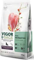 Vigor & Sage Sterilized Indor sans céréales à l'agneau et algues pour chat adulte stérilisé ou en surpoids