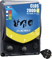 Électrificateur secteur Lacmé Clos 2000 - 2 joules en sortie