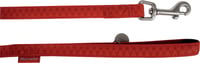 Guinzaglio Mac Leather rouge 1.20m