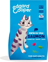 Edgard & Cooper Croquettes Saumon frais Sans Céréales pour Chat Adulte