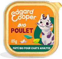 Edgard & Cooper Barquette de Pâtée Biologique Poulet frais (…)
