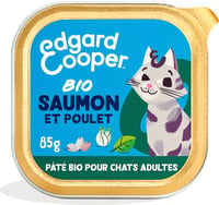 Edgard & Cooper Barquette de Pâtée Biologique Saumon et (…)