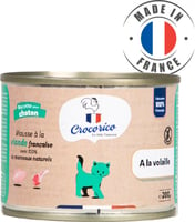CROCORICO Schiuma di pollame 100% francese per gattini