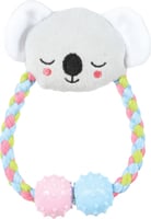 Speelgoedje voor puppy's met touw en koala knuffel