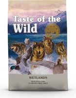 TASTE OF THE WILD Wetlands all'anatra senza cereali per un cane attivo