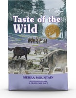 TASTE OF THE WILD Sierra Mountaine con Agnello Senza Cereali per cani