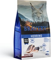 BRAVERY Aringa per gatti sterilizzati Senza cereali per gatti adulti sterilizzati
