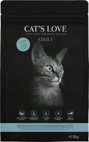 Trockenfutter CAT'S LOVE Lachs für erwachsene Katzen
