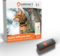 GPS para gatos Weenect XS (White/Black Edition 2023)