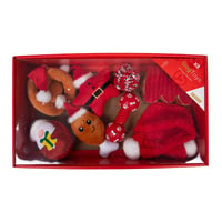 Zolia -Box mit 8 Weihnachtsüberraschungen für Hunde - Box mit Spielzeug