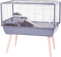 Hamsterkäfig - 80 cm - Zolux NEOLIFE grau