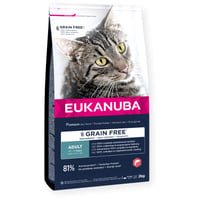 Eukanuba Adult getreidefreies Trockenfutter mit Lachs für Katzen