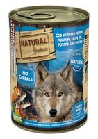 NATURAL GREATNESS Adult Dogs Bacalao con pimientos rojos latas para perros