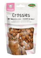 BUBIMEX Crossies Snacks rellenos de malta para gatos