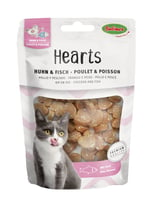 BUBIMEX Heart's Pollo y Pescado Snacks para gatos