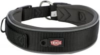Collar Trixie Premium extra grande - Negro/Gris Grafito