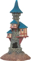 Deko Blauer mittelalterlicher Turm