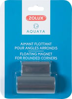 Schwimmender Glasreiniger-Magnet von Aquaya für abgerundete Ecken