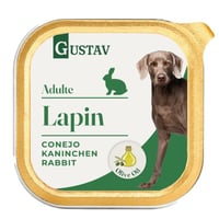 GUSTAV Kaninchenpastete für erwachsene Hunde