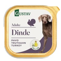GUSTAV Truthahnpastete für erwachsene Hunde