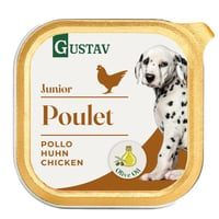 GUSTAV Pollo Paté para cachorros