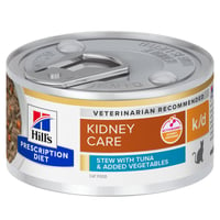 Hill's Prescription Diet k/d mijotés au thon et légumes pour chat