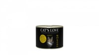 CAT'S LOVE Komplettfutter für erwachsene Katze mit Kalb & Pute
