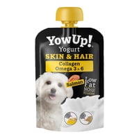 Yoghurt Huid en Vacht met zalm voor honden Yow Up !