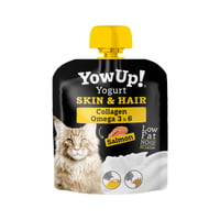 Yow Up ! Skin & Hair Yogurt de salmón para gatos