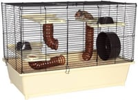 Cage équipée et spacieuse avec tunnel pour Hamster