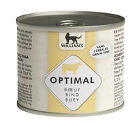 WILLIAM'S Optimal Buey sin cereales lata para gatos