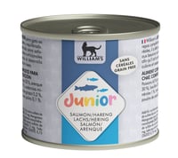 WILLIAM'S Junior Grain Free Salmón y arenque latas para gatitos