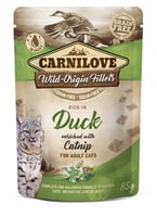 CARNILOVE Pato con catnip alimento húmedo para gatos