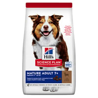 Hill's Science Plan Medium Mature Adult 7+ para perros con cordero y arroz