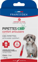 Francodex Pipettes CBD confort articulaire