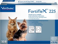 Fortiflex 225 et 525 anti-artrose per cani e gatti