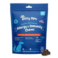 ZESTY PAWS Allergy & Immunity Chews para perros senior