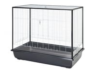 Cage pour rongeur - 118 cm - Argus 120 KD argent/noir