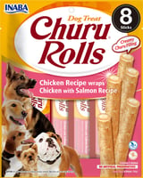 CIAO CHURU Rolls poulet et saumon pour chien