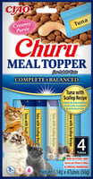 CIAO CHURU Topper au thon et pétoncle pour chat